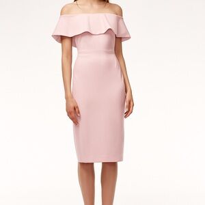 Aritzia Strapless Blush Dress